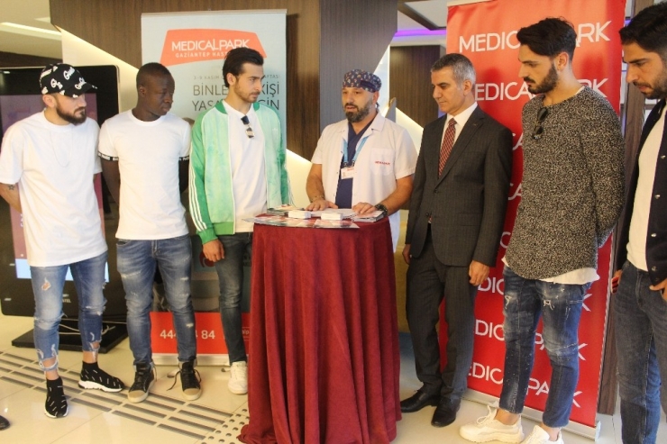 Gaziantep Fk Futbolcuları Medikal Park’ta Organ Bağışı Yaptı