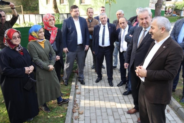 Başkan Büyükgöz, Kadınları Dinledi