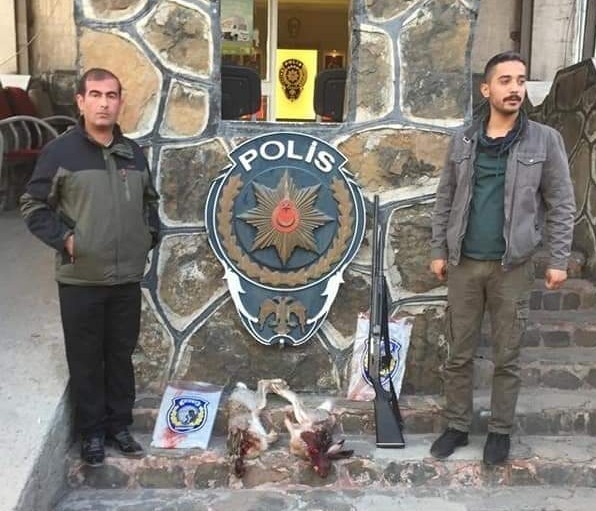 Muş’ta Kaçak Tavşan Avcısı Polise Takıldı