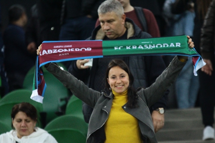 Uefa Avrupa Ligi: Krasnodar: 2 - Trabzonspor: 0 (İlk Yarı)
