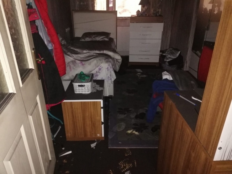 Alev Alan Evden Son Anda Kurtuldular