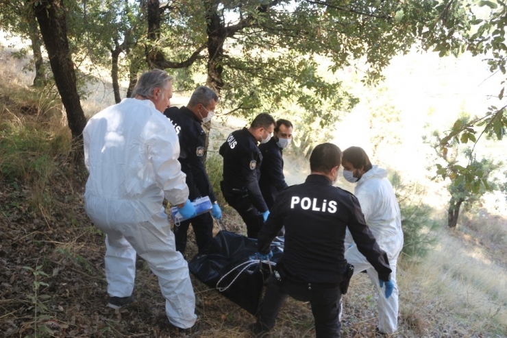 Ormanlık Alanda Çürümeye Başlamış Ceset Bulundu