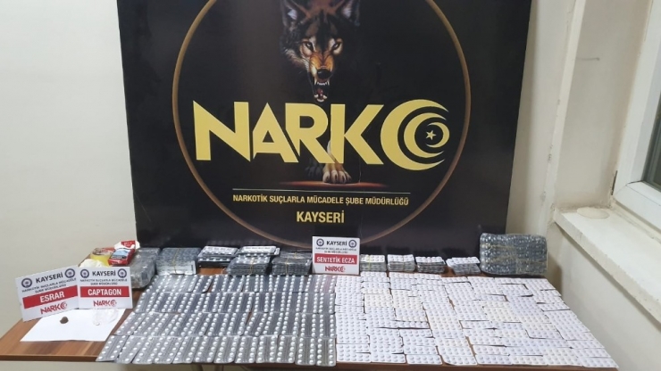 Kayseri’de 3 Farklı Uyuşturucu Operasyonu: 7 Gözaltı