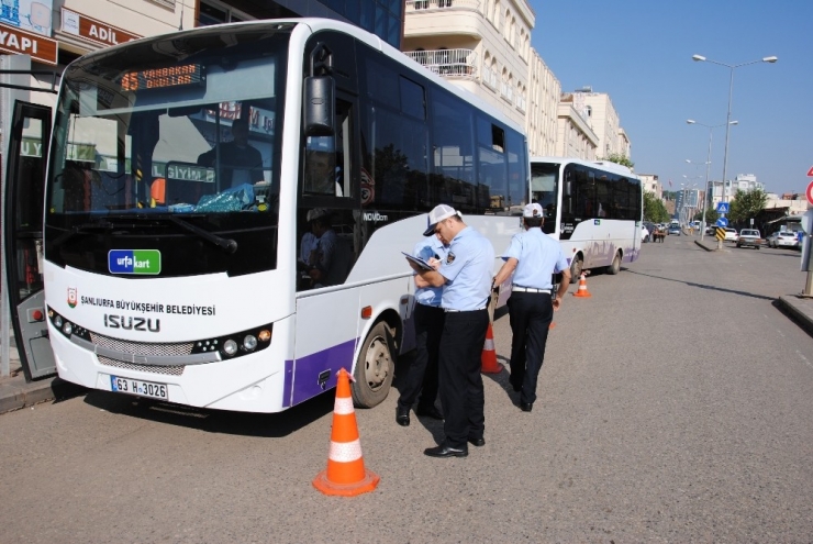 Zabıta Şehir İçi Otobüsleri Denetledi