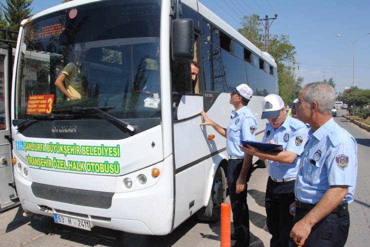 Zabıta Şehir İçi Otobüsleri Denetledi