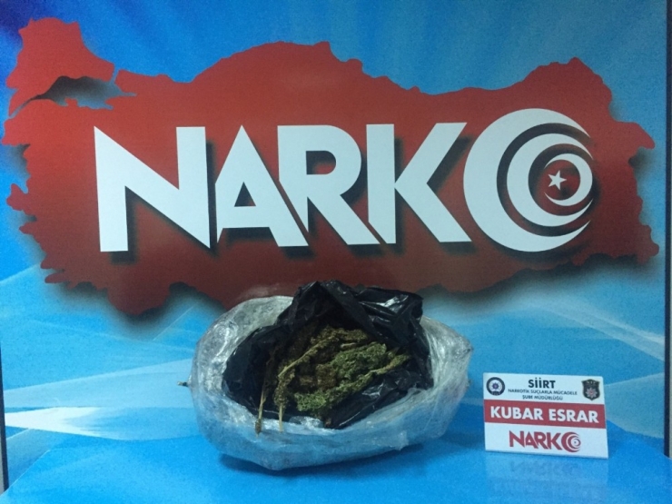 Siirt’te Yakalanan Uyuşturucu Taciri Tutuklandı