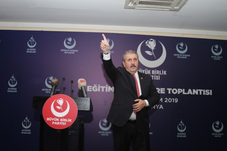 Bbp Lideri Mustafa Destici: “Abd Temsilciler Meclisi’nde Alınan Kararların Değeri Yoktur”