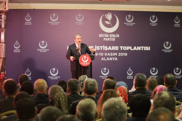 Bbp Lideri Mustafa Destici: “Abd Temsilciler Meclisi’nde Alınan Kararların Değeri Yoktur”