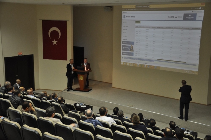 Bursa Beton Yeni Sistemini Tanıttı