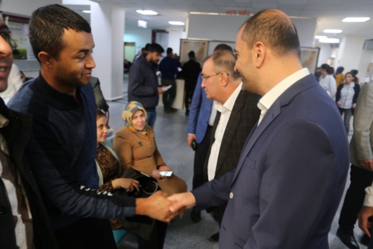 Devlet Hastanesi Başhekimi Kurtaran’a Hayırlı Olsun Ziyareti