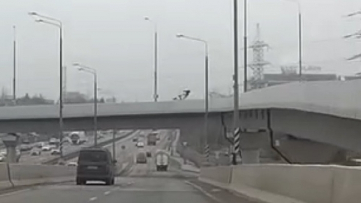 Köprüden Aşağıya Uçan Motosiklet Sürücüsü Öldü