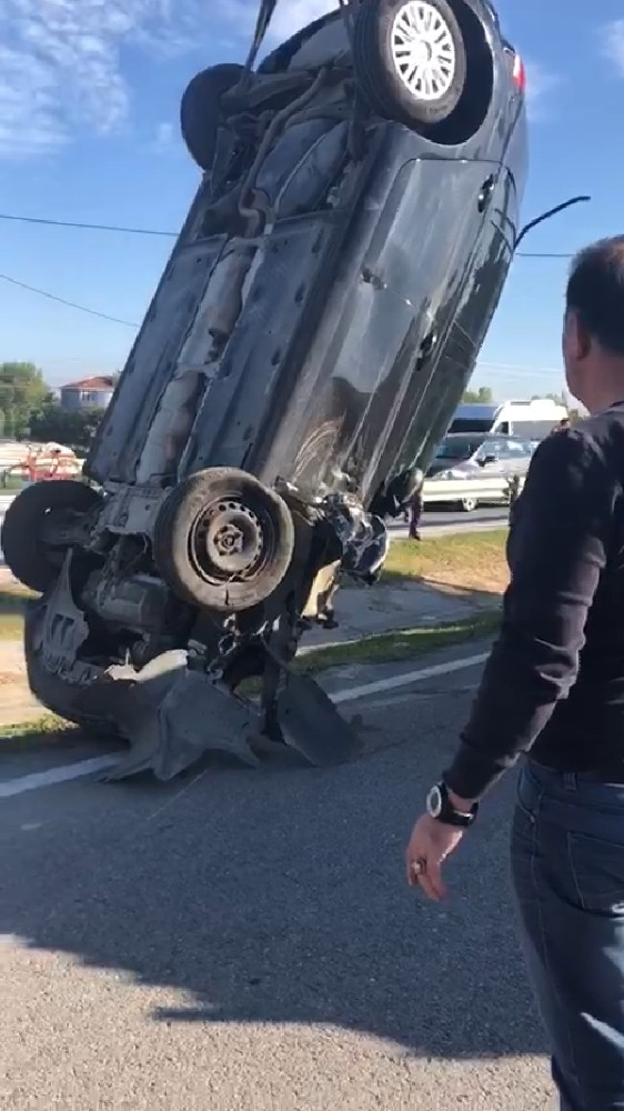 Samsun’da Trafik Kazası: 1 Yaralı