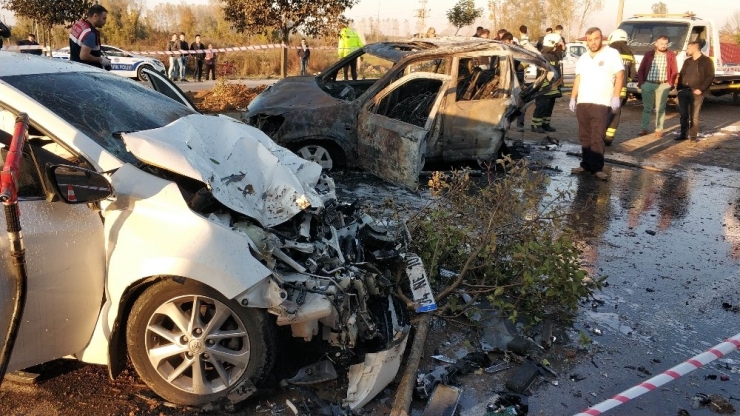 Samsun Savcısı Kaza Yaptı: 1 Ölü, 7 Yaralı