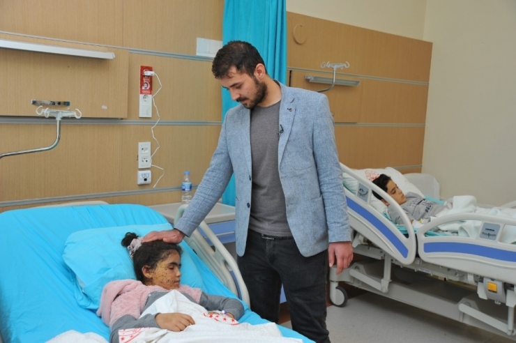 Tel Abyad’da 2 Kardeş Mayın Patlaması Sonucu Ağır Yaralandı