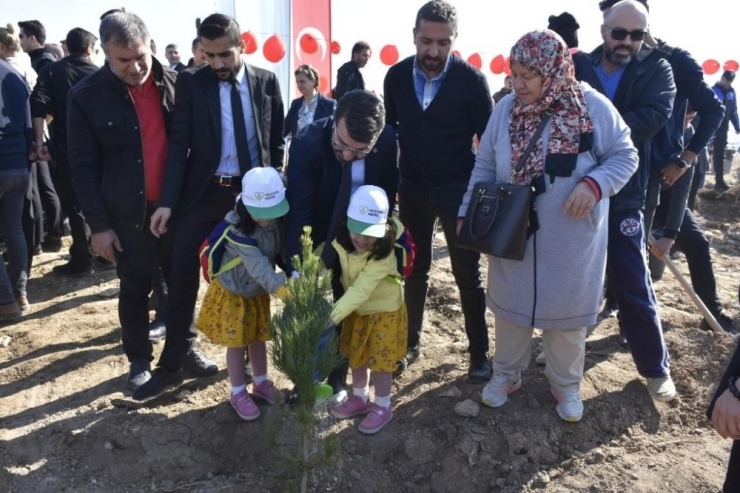 Ak Parti Batman İl Başkanı Gür Fidan Dikimi Etkiliğine Katıldı