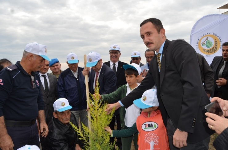 Söke’de 1500 Fidan Toprakla Buluşturuldu