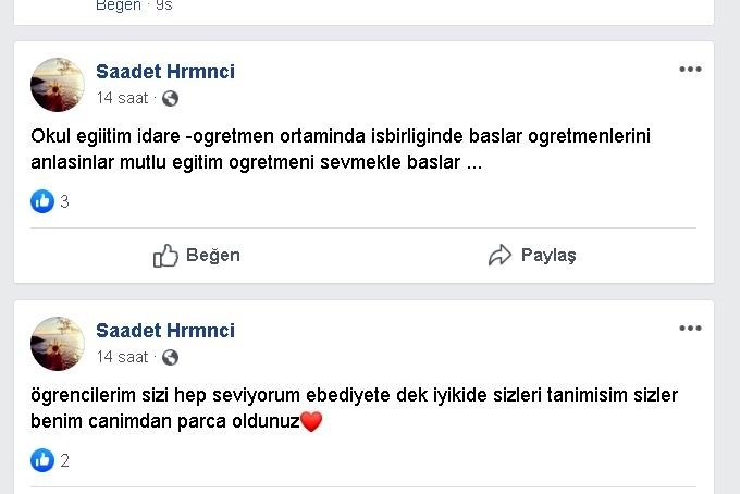 Öğretmenin Sır İntiharı