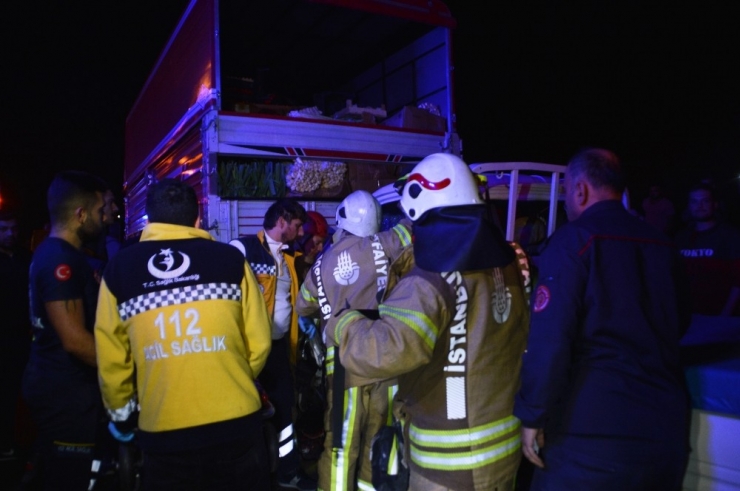 Esenler’de Trafik Kazası: 1 Yaralı