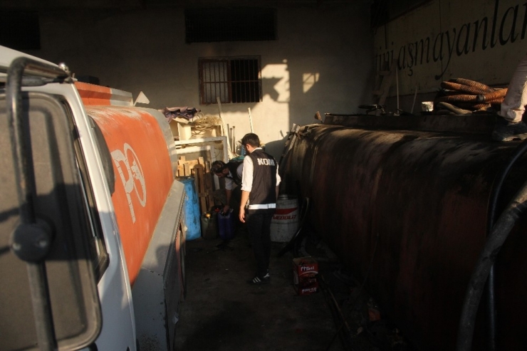 Adana’da "10 Numara" Yağ Operasyonu