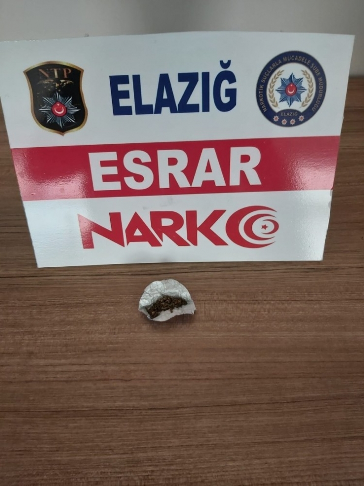 Elazığ’da Uyuşturucu Operasyonları: 4 Tutuklama