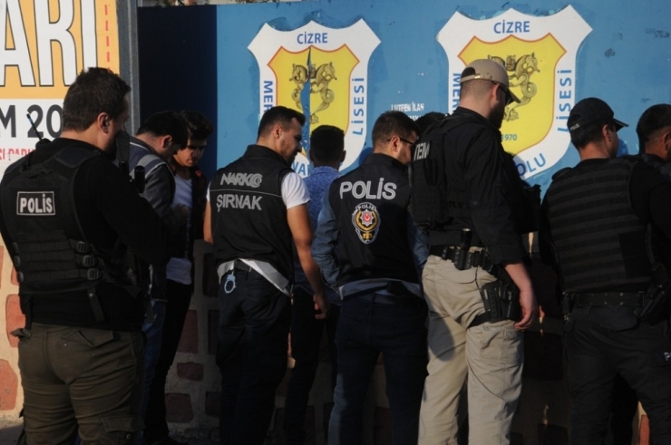 Cizre’de Uyuşturucu Denetimi