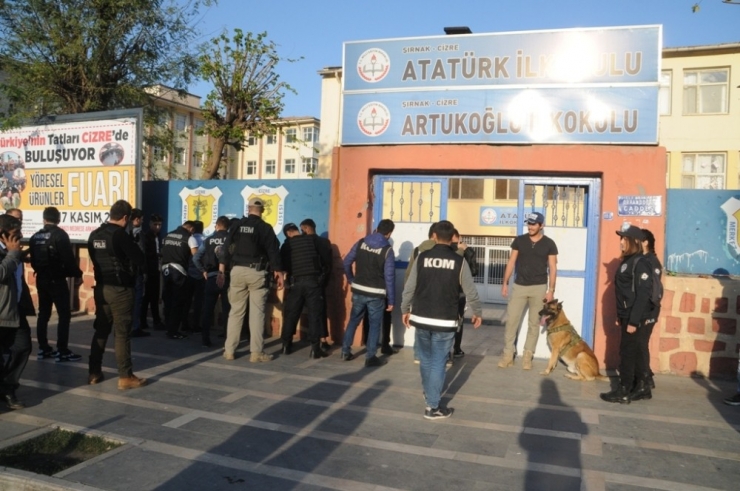 Cizre’de Uyuşturucu Denetimi