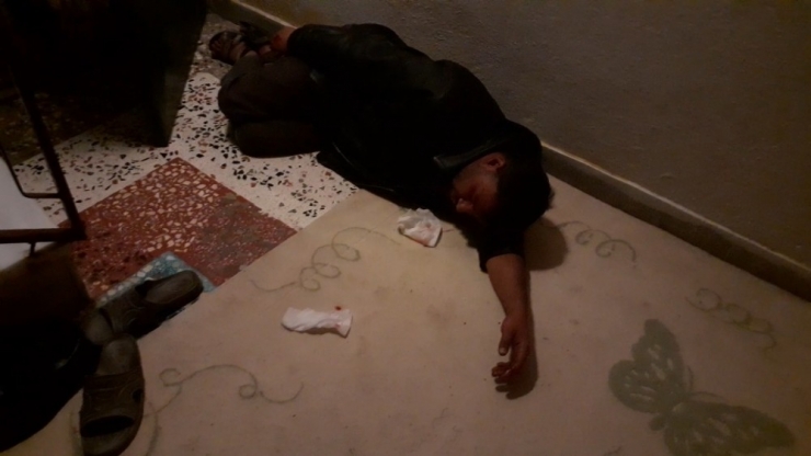 İnek Hırsızı Kanlar İçerisinde Yakalandı