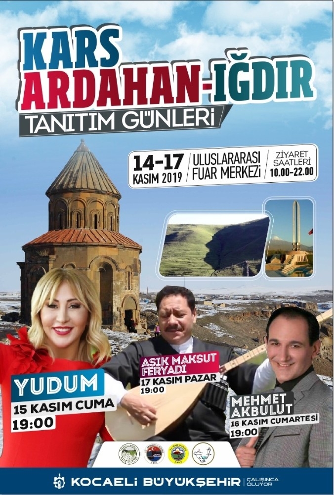 Kars-ardahan-ığdır Tanıtım Günleri’nin Başlamasına Kısa Süre Kaldı