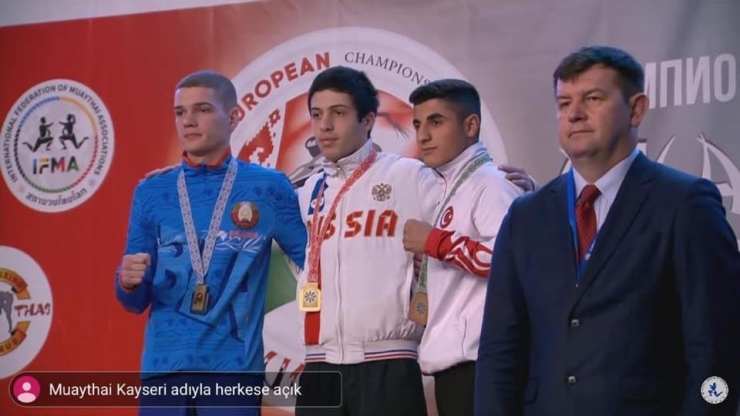 Samet Kartal, Muaythai’de Avrupa Üçüncüsü