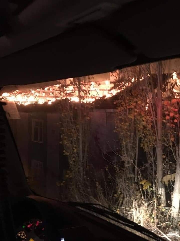 Oğuzlar’da Yangın