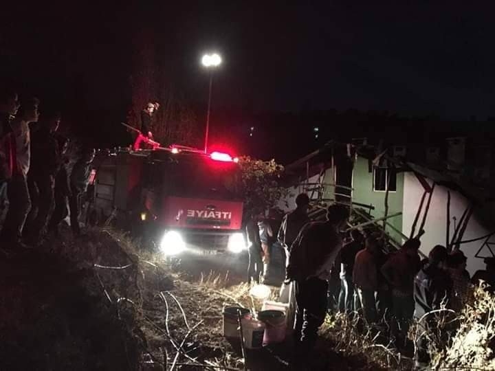 Oğuzlar’da Yangın