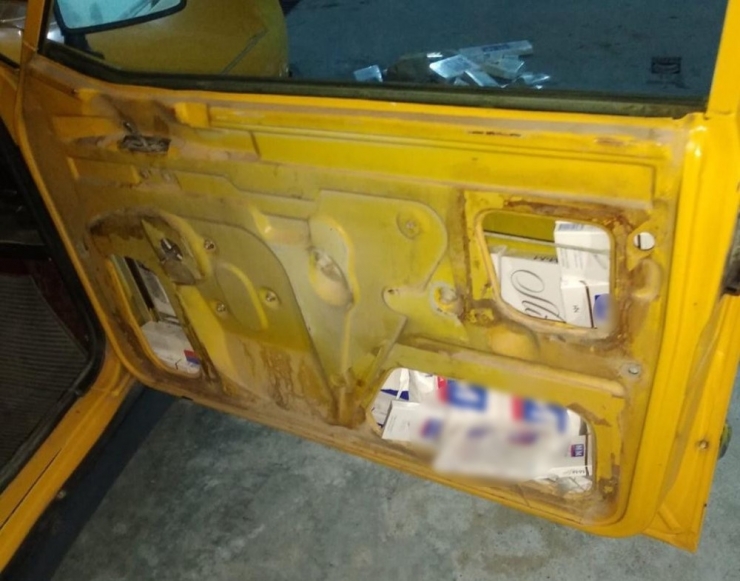 Siirt’te Bin 600 Paket Kaçak Sigara Ele Geçirildi