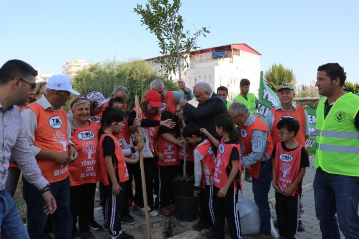 Erdemli’de Yeşil Alanlar Çoğalıyor