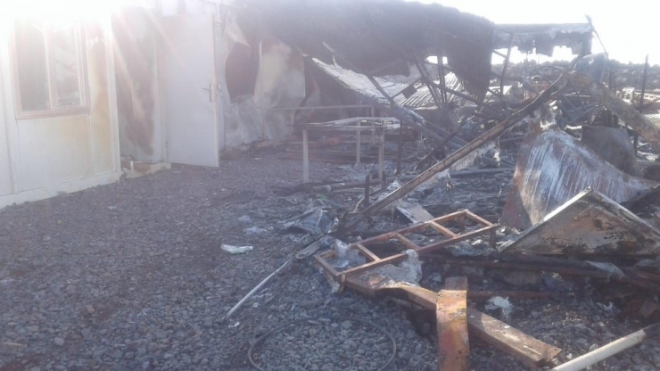 Dsi’nin Tapulaştırma Şantiyesinde Kundaklama İddiası