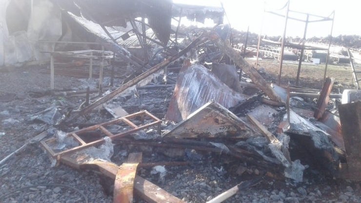 Dsi’nin Tapulaştırma Şantiyesinde Kundaklama İddiası