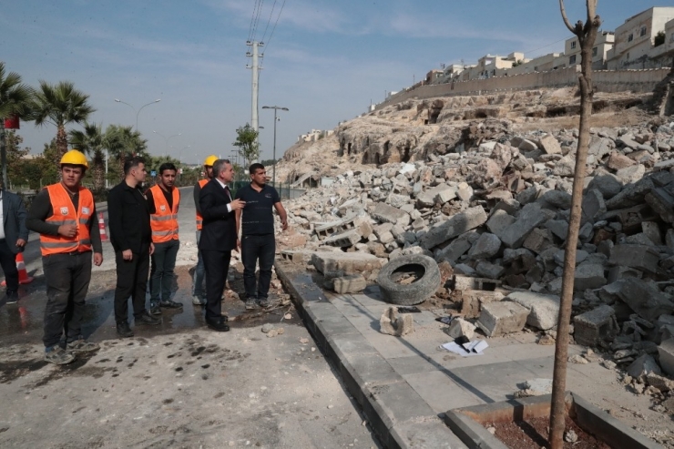 Beyazgül Kızılkoyun’daki Yıkım Çalışmalarını İnceledi