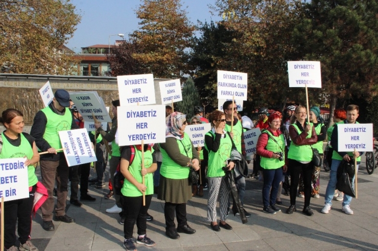 Diyabete Yürüyerek, Çöp Toplayarak Dikkat Çektiler