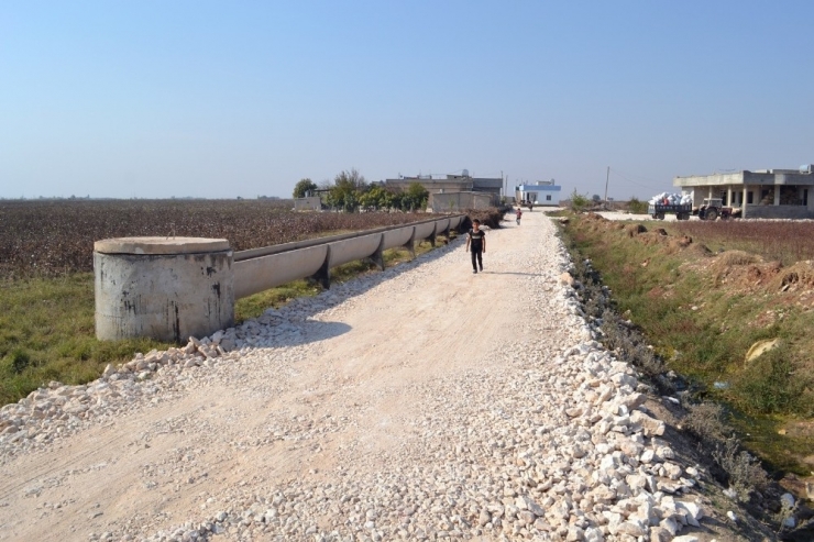 Eyyübiye’de Yol Yapım Çalışmaları Sürüyor