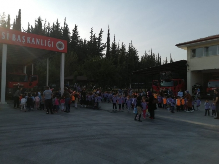 Hataylı Minik İtfaiyeciler Göreve Hazır