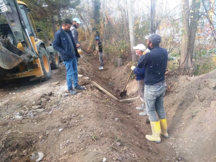 Hisarcık’ta Yer Üstü Sulama Tesisleri Bakım, Onarım Ve Yenileme Çalışması