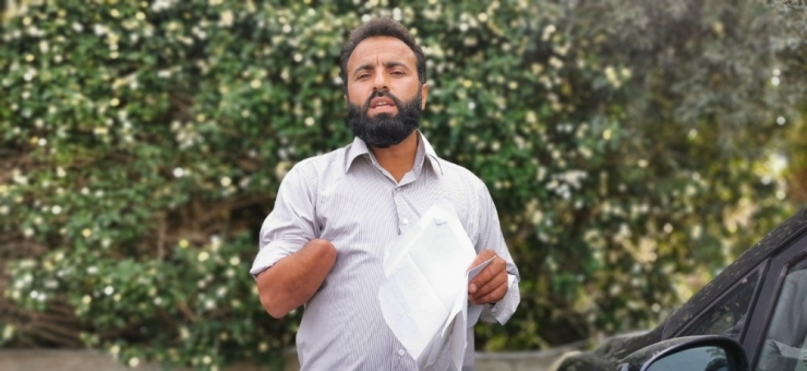 Çalıştığı İnşaatta Elini Kaybetti, Yardım Çağrısında Bulundu