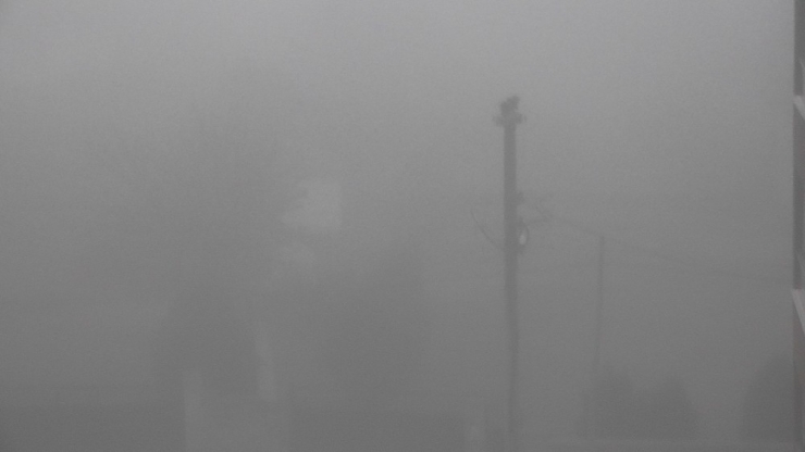 Kulu’da Yoğun Sis Etkili Oldu