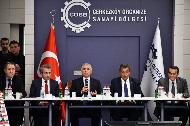 Tekirdağ’da Model Fabrika Konusu Görüşüldü