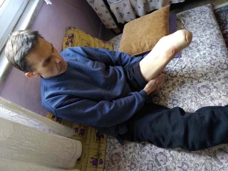 Eczanelere Dahi Borçlanan Engelli Vatandaş Yardım Bekliyor