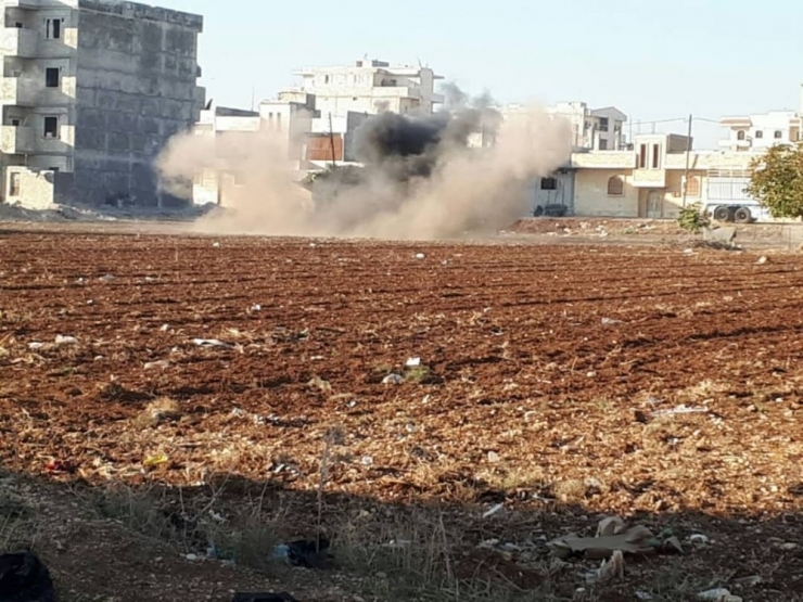 Ypg/pkk’dan Azez’e Topçu Saldırısı: 1 Ölü