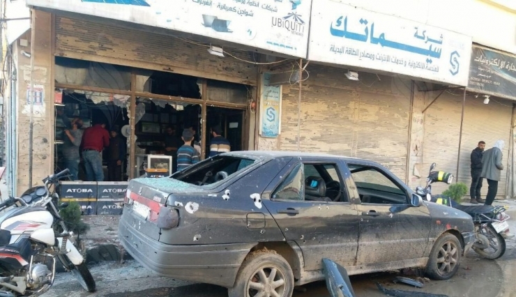 Ypg/pkk’dan Azez’e Topçu Saldırısı: 1 Ölü