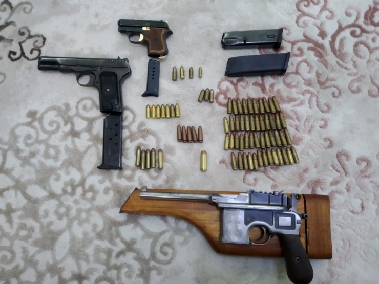 Yaşa Dışı Silah Operasyonu: 24 Gözaltı