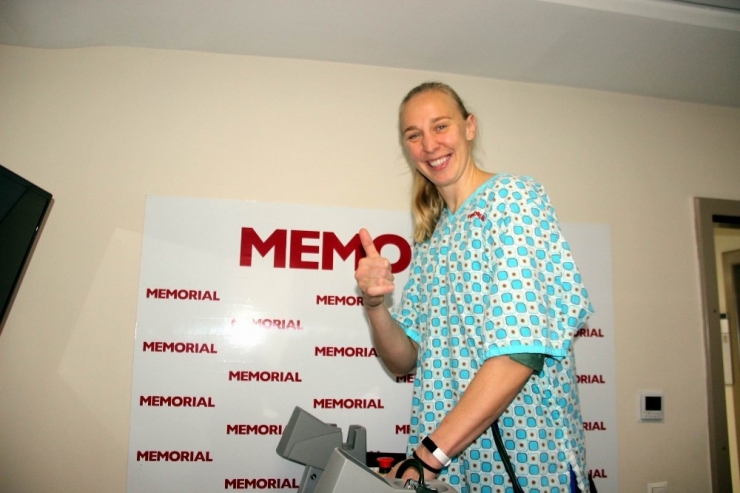 Ann Wauters Sağlık Kontrolünden Geçti