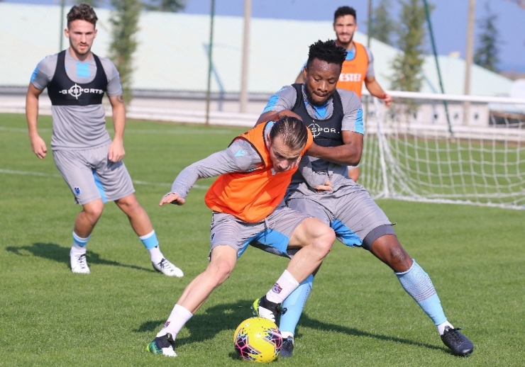 Trabzonspor’da Neşeli Antrenman