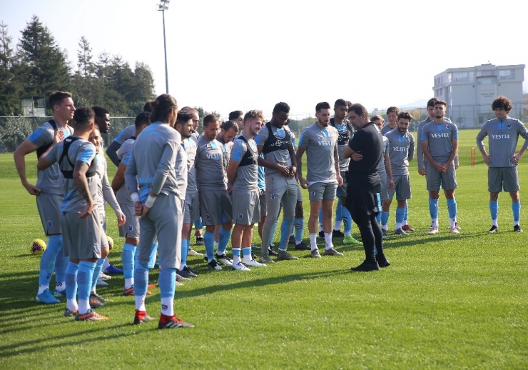 Trabzonspor’da Neşeli Antrenman